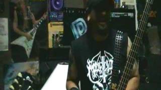 Question Of Madness Rehearsal 07/15/11 "Manilla Road Cover"