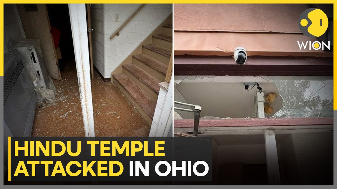 Ohio: Attack on Shree Swami Narayan Vadtal Dham Hindu Mandir | WION