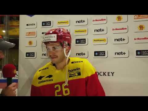 15.02.2022 HC Sierre – EHC Viège 4-3 après prolongation Anthony Beauregard