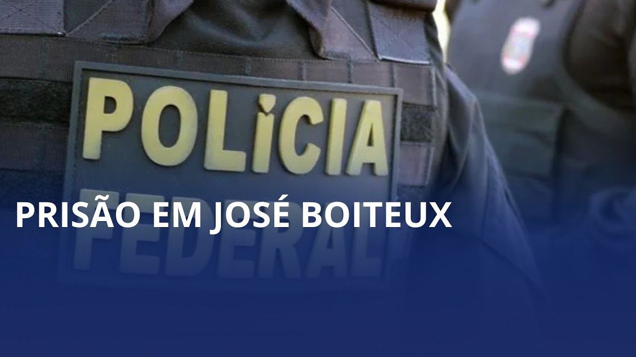 PF prende professor condenado por estupro de vulnerável em José Boiteux