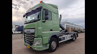 Camion ampliroll DAF XF 460 FAR 6x2 Spacecab Euro6A - VDL Hooklift System 21T - Lift | Image 4 - Autoline