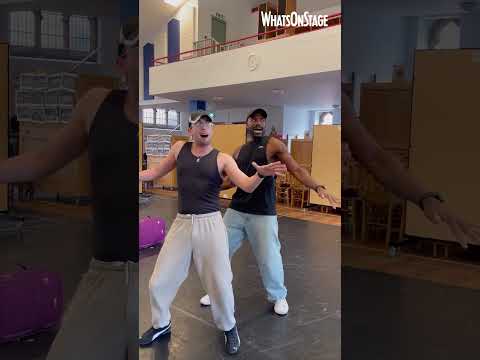 "Together Again" from Young Frankenstein |  Ore Oduba and Curtis Patrick in rehearsals #Musicals