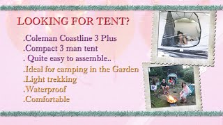 Coleman Coastline 3 plus tent - family review UK
