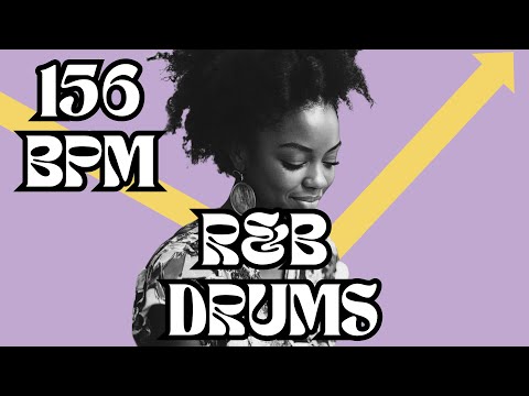 156 BPM R&B Drum Loop – Smooth & Snappy Pocket