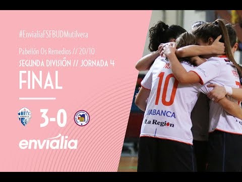 PARTIDO // 2ª DIVISIÓN // JORNADA 4 // OURENSE ENVIALIA FSF "B" - UD MUTILVERA (3-0)