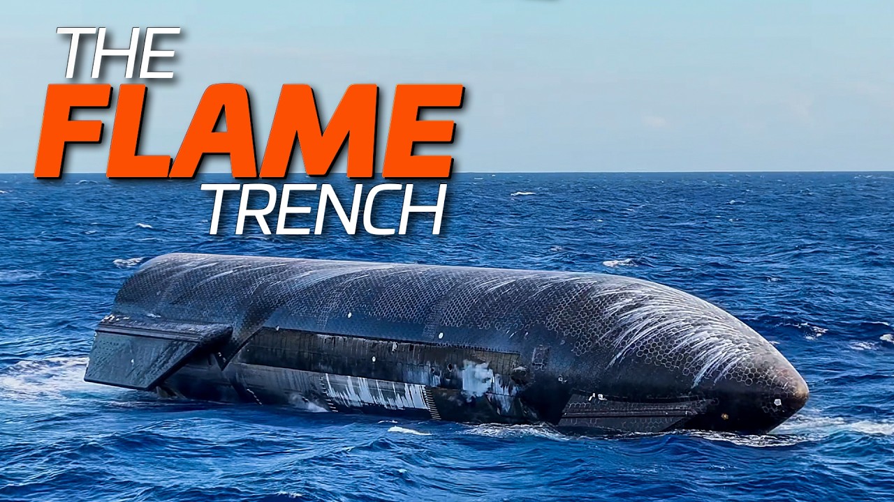 Recovering SpaceX's Starboat - The Flame Trench