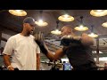 DEJI SHOWS OFF SLICK HEAD MOVEMENT AND UPPERCUTS AHEAD OF FIGHT VS FOUSEY