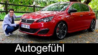 New Peugeot 308 GTi FULL REVIEW 270 hp test driven 2016 hot hatch - Autogefühl