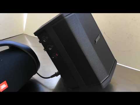 Bose S1 Pro v JBL Boombox Bass test