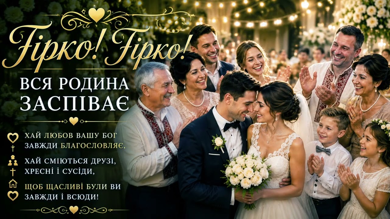 Гірко, гірко — вся родина заспіває | сучасна авторська пісня 2026