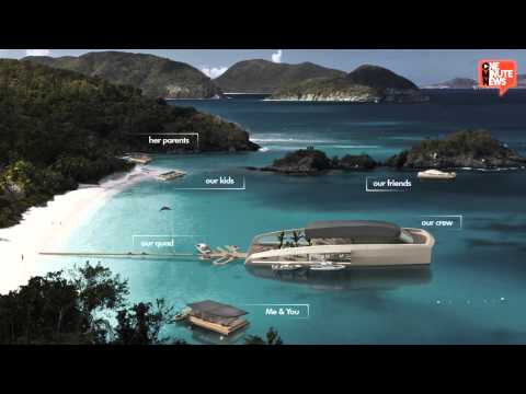 The Multi-Million Dollar Modular Sexy Yacht 77m X R-EVOLUTION