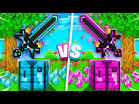 PrestonPlayz - How To Craft a BILLIONAIRE Sword in Minecraft! Boy vs Girl Challenge