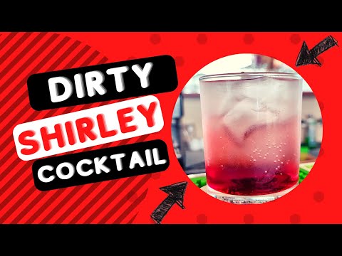Dirty Shirley Cocktail - Simple VODKA drink