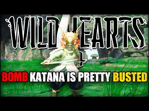 This "FIREBOMB" Katana Build Is Really Strong - INSANE Burst Damage - Wild Hearts