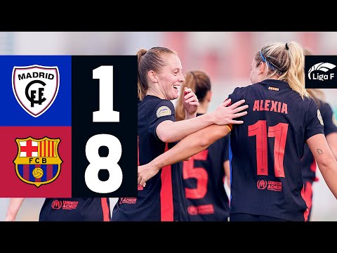 LIGA F | MADRID CFF 1 vs 8 FC BARCELONA 🔵🔴