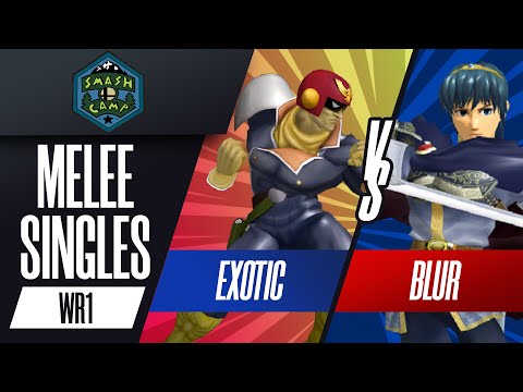 Exotic vs. OXY | TheCrimsonBlur - Melee Singles Winners Round 1 - Smash Camp 2022