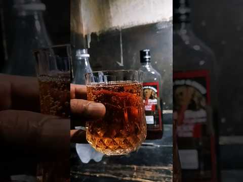 old monk rum how to drink || Old Monk Rum + soda || Old Monk Rum || #oldmonk #rum #shorts #cocktail