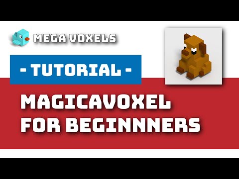 MagicaVoxel Tutorial For Beginners - Voxel Art Tutorial