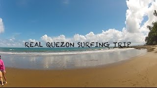 preview picture of video 'Surfing Trip : Real, Quezon 2014'
