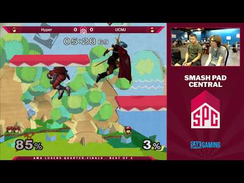 SPC 100 AMA Losers Quarters - Hyper (Marth) vs UCMJ (Captain Falcon)