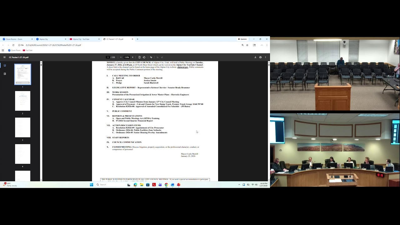 City Council - January 27, 2026