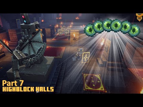 I got the last Eye of Ender! - HighBlock Halls (Minecraft Dungeons ep. 7)