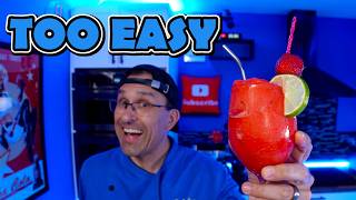 I Made AMAZING Strawberry Daquiris in a Ninja Slushi