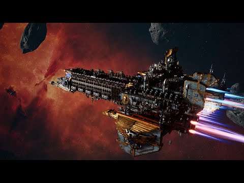 Skalgrim Mod 2021: Lux Imperator - Imperial Navy vs Chaos - Battlefleet Gothic Armada 2