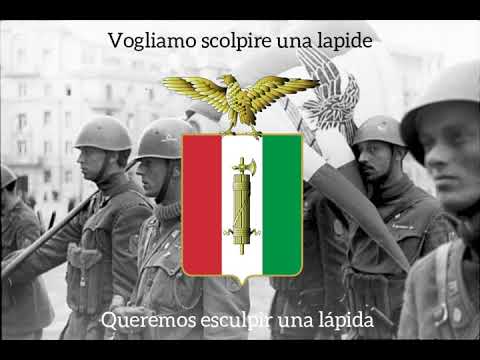 Stornelli Legionari - Marcha italiana (subtitulado en español)