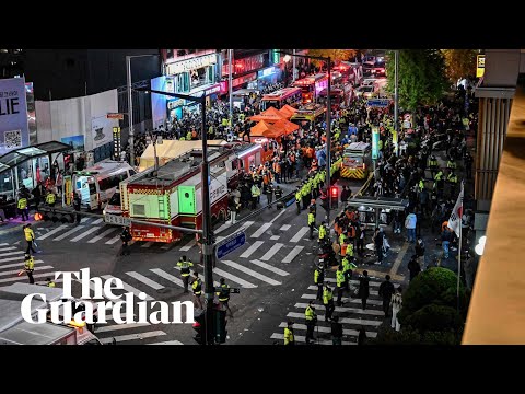Seoul: at least 153 dead after crowd crush at Halloween celebrations