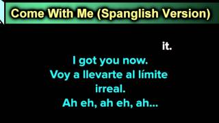 Come With Me Spanglish Version ~ Ricky Martin ~ New Karaoke ~ Karaoke 808