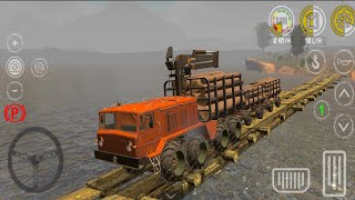 Rthd maz 537 truck new update gameplay - rt xo preview maz 537 truck village map with heavy trailer