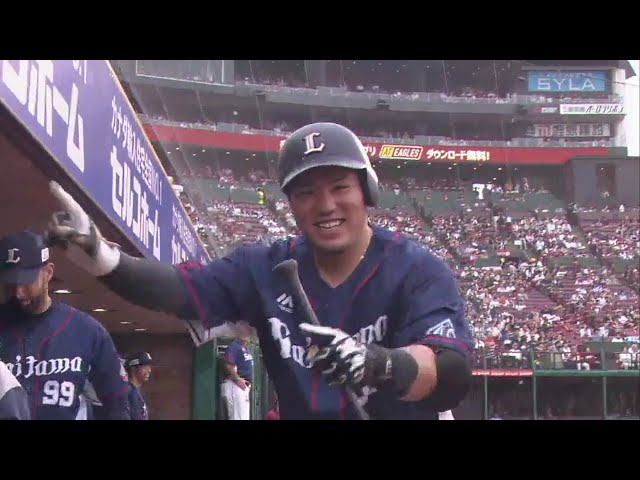 【2回表】 リーグトップ21号!! ライオンズ・山川の先制ソロアーチ!! 2018/7/7 E-L