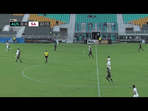 Luis Solignac with a Goal vs. Austin Bold FC