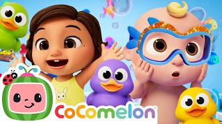 Belly Button Bath Song! 🛁 | Bath Time with Mommy! | CoComelon Nursery Rhymes & Kids Songs