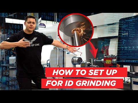 Einrichten der unglaublichen CNC-Schleifmaschine STUDER S33