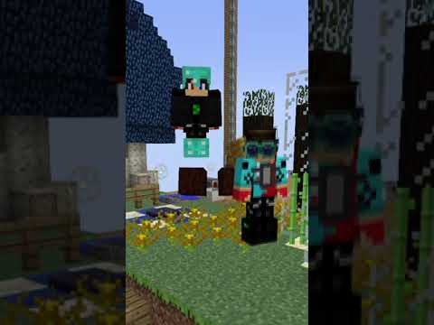 БАЗЫ ИГРОКОВ НА ОДНОМ БЛОКЕ С МОДАМИ В МАЙНКРАФТ #shorts