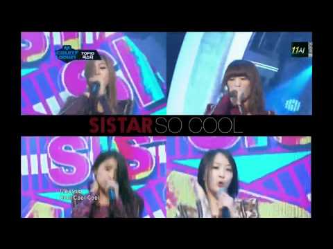 [HD] 110908 SISTAR - So Cool