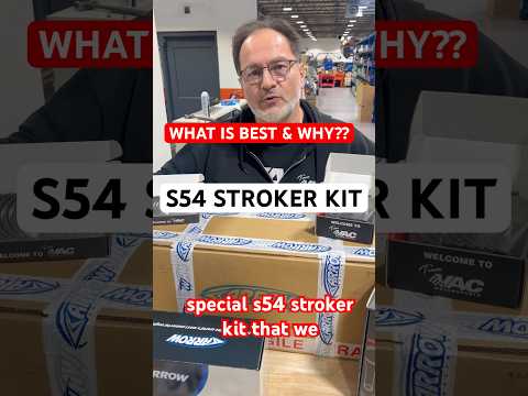 VAC Motorsports: S54 Premium Stroker Kit Breakdown – Max Power & Reliability for Your BMW M3!