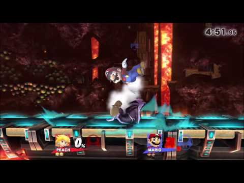 Smash 4: 69% Peach Footstool Nairlock String