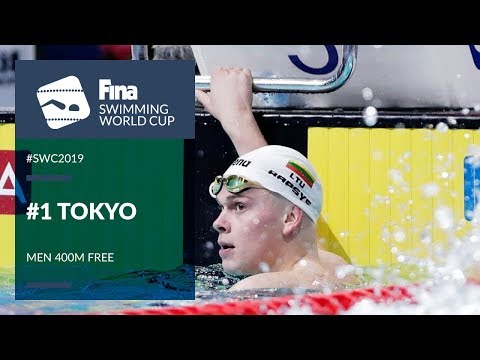 Men's 400m Freestyle | Day 1 Tokyo #SWC19 | FINA Swimming World Cup 2019