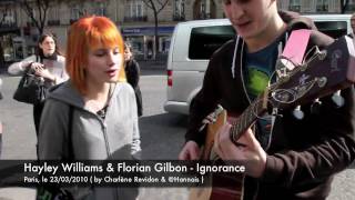 Hayley &amp; I - Ignorance (acoustic)