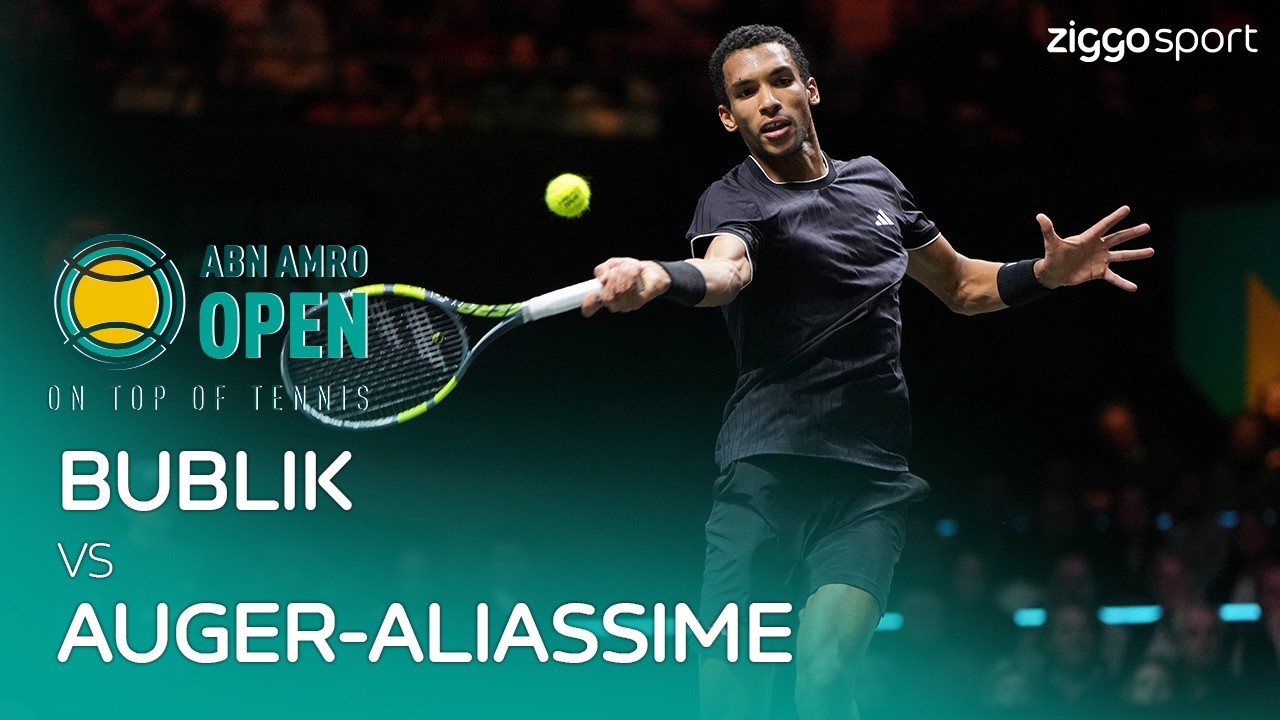 ABSOLUTE DOMINANTIE IN DE TWEEDE HALVE FINALE!! 😱🥵 | Bublik vs Auger-Aliassime | ABN AMRO Open 2026