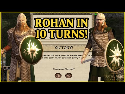 Full Rohan Campaign Victory in 10 Turns | Divide and Conquer v5