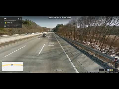 Massachusetts Turnpike (Interstate 90 Exits 10 to 11A) eastbound