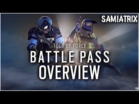 New Battle Pass Overview - Tour De Force - Operation Steel Wave - Rainbow Six Siege