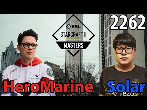 Ende Knockout - 🇩🇪 HeroMarine (T) vs 🇰🇷 Solar (Z) - Masters Winter 2023 Main Event - SC2 2262