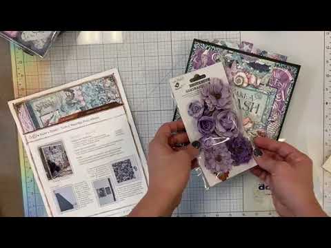 Graphic 45 waterfall mini album kits! Order yours while supplies last!