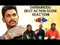Foreigners React to the BEST Action Scene of Sarrainodu! ALLU ARJUN | Rakul Preet | Catherine Tresa
