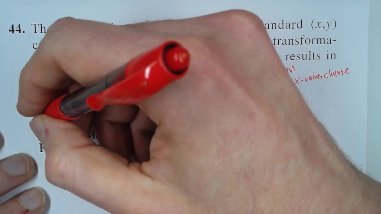 2019-2020 ACT Prep Math #44